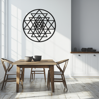 Sri Yantra Wall Emblem