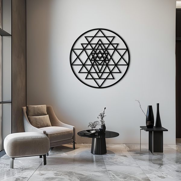 Sri Yantra Wall Emblem